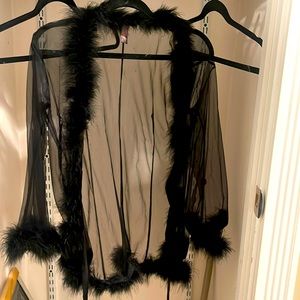 Feather robe